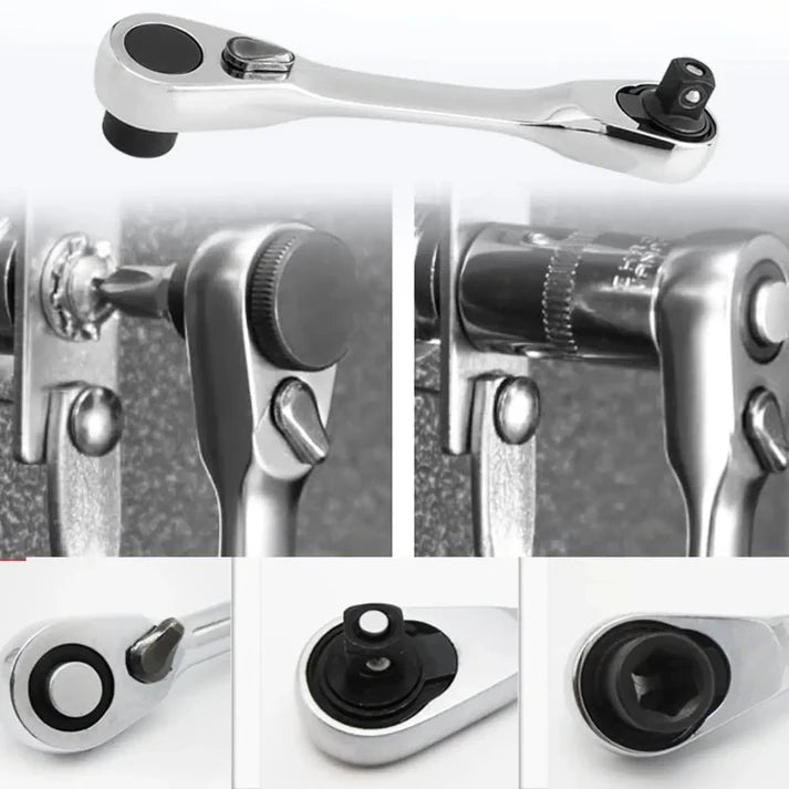Mini Ratchet Wrench For Tight Spaces