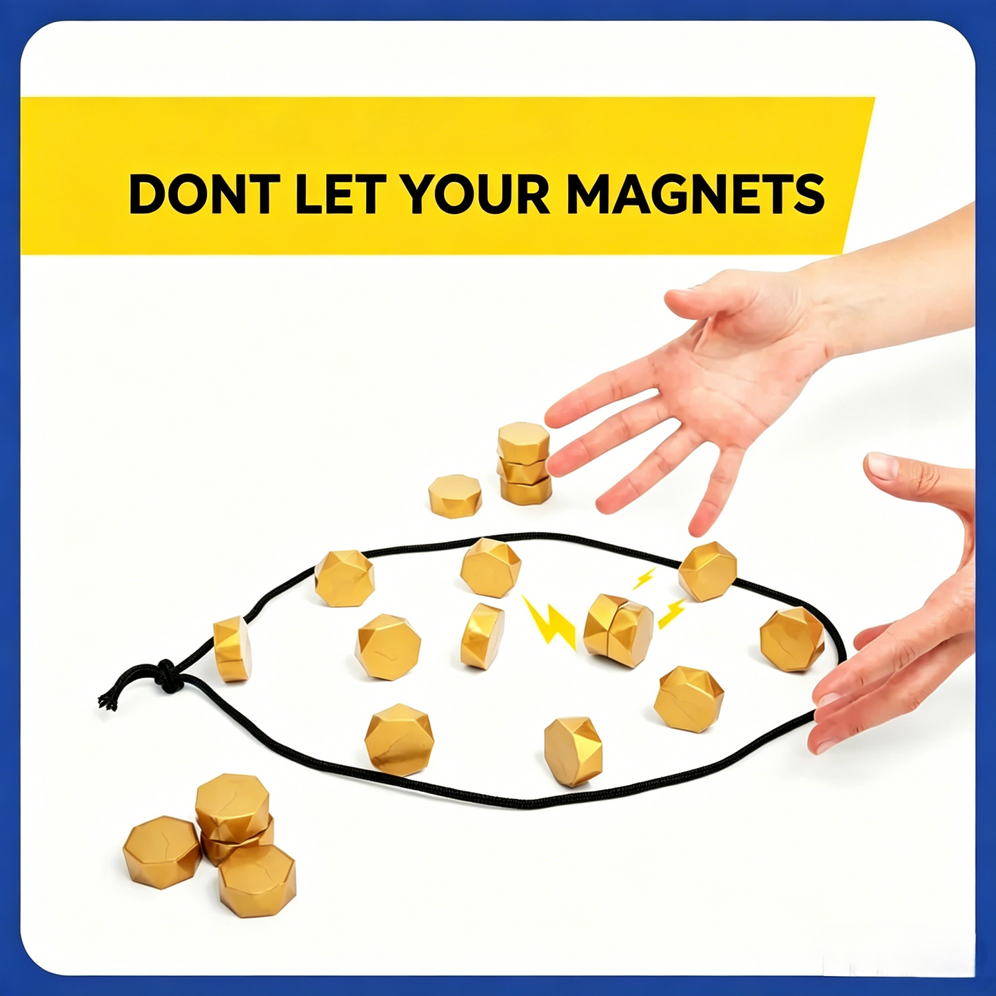 Magnetic Strategy Game
