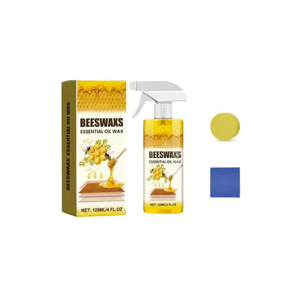Natural Beeswax Floor Polish Spray for Wood Shine Protection