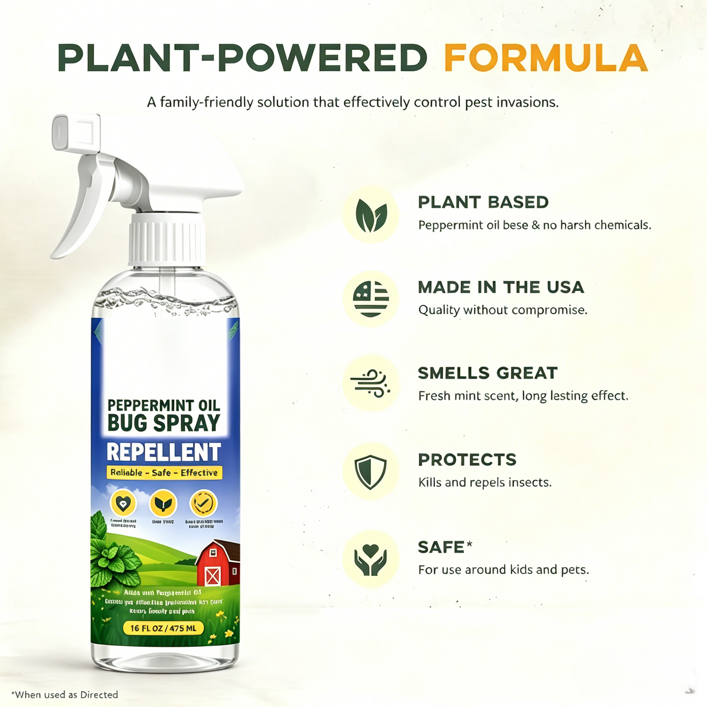 Peppermint Oil Bug Spray