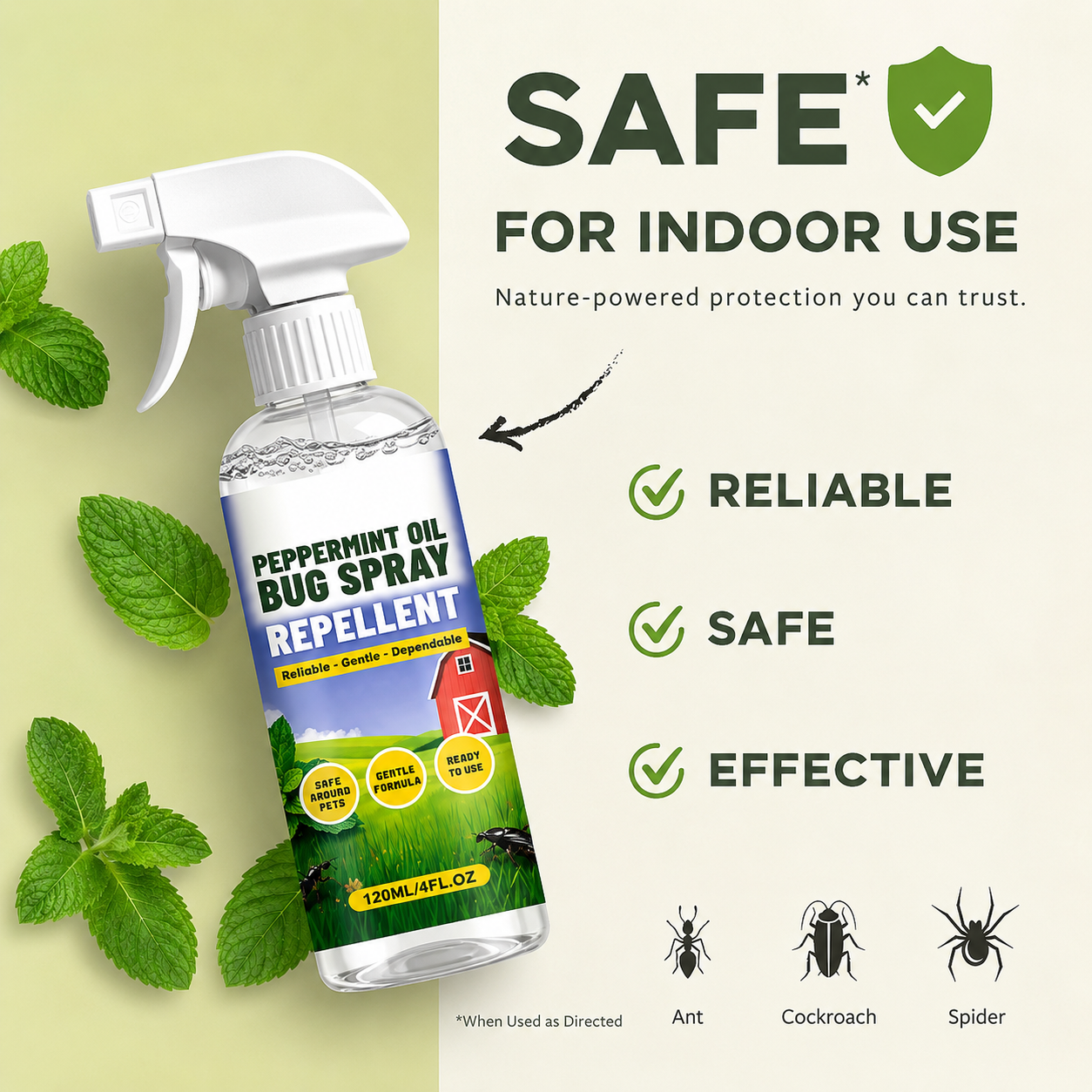 Peppermint Oil Bug Spray