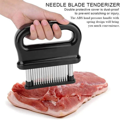 Meat Tenderizer Tool Heavy Duty 48 Stainless Steel Ultra Sharp Needle Blades