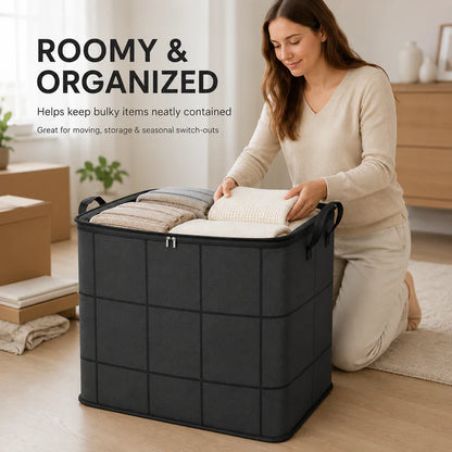 Spacious Storage Bag for Quilts, Bedding & Clothes