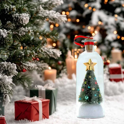 Mr. Christmas 8" Recordable Christmas Tree Message In A Bottle