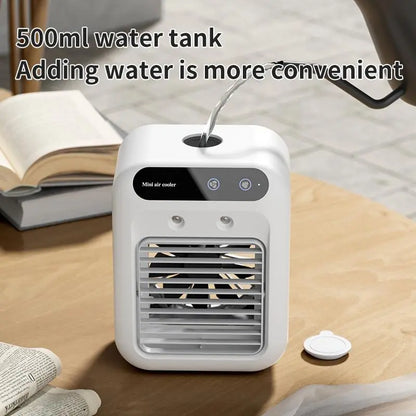 Portable Air Conditioners, 3-In-1 Cooling Fan with 2-Speed Mist Fan