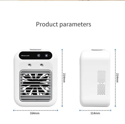 Portable Air Conditioners, 3-In-1 Cooling Fan with 2-Speed Mist Fan