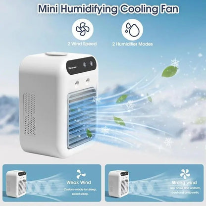 Portable Air Conditioners, 3-In-1 Cooling Fan with 2-Speed Mist Fan