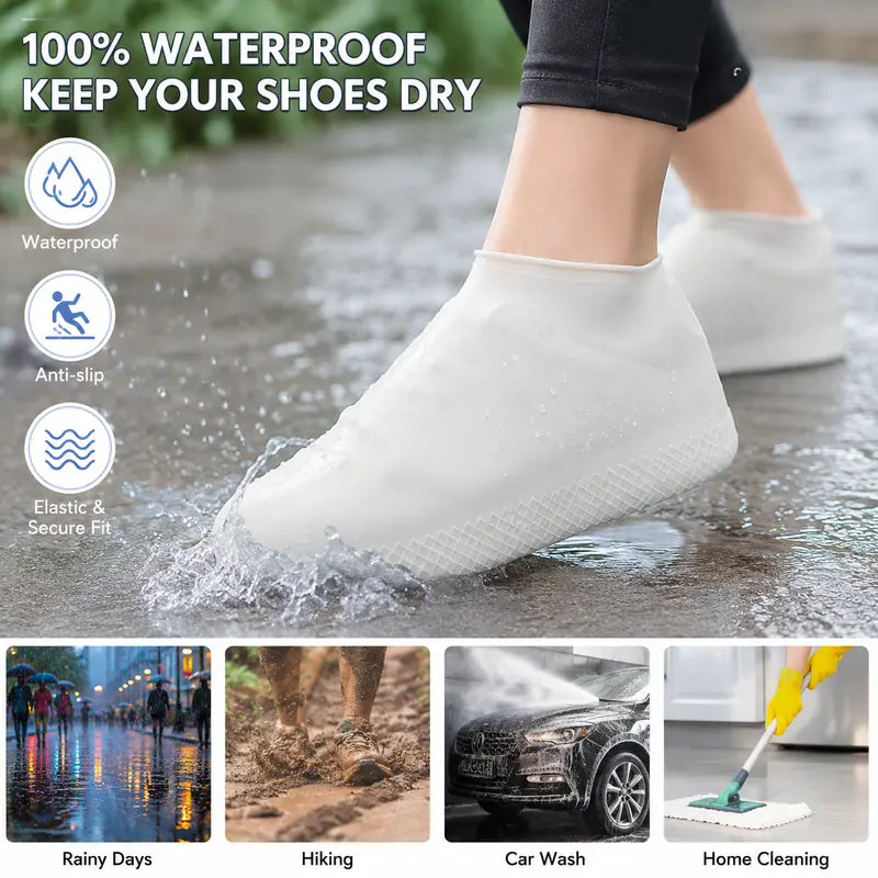 Waterproof Shoe Covers — Keep Your Shoes Clean & Dry In Any Weather