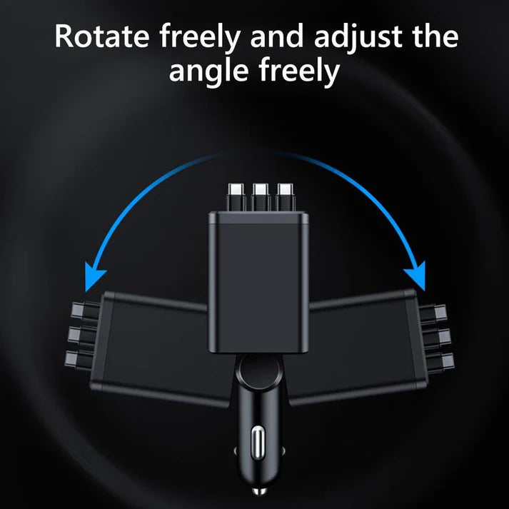 7-in-1 Retractable Car Charger