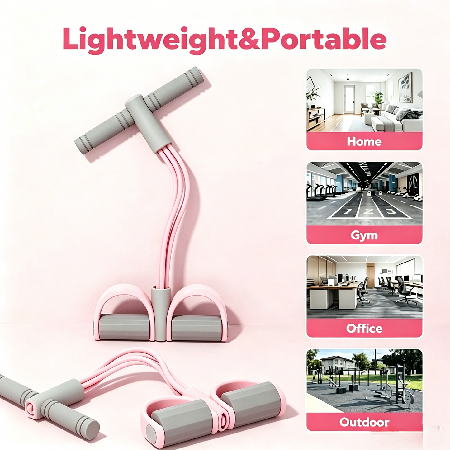 Multifunction Pedal Resistance Band