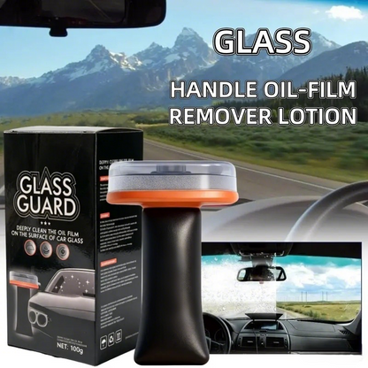 Glass Guard, Glass Cleaner, Automotive Oil Film Cleaning Brush