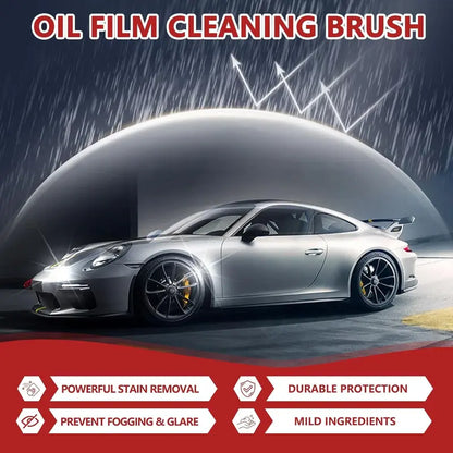 Glass Guard, Glass Cleaner, Automotive Oil Film Cleaning Brush
