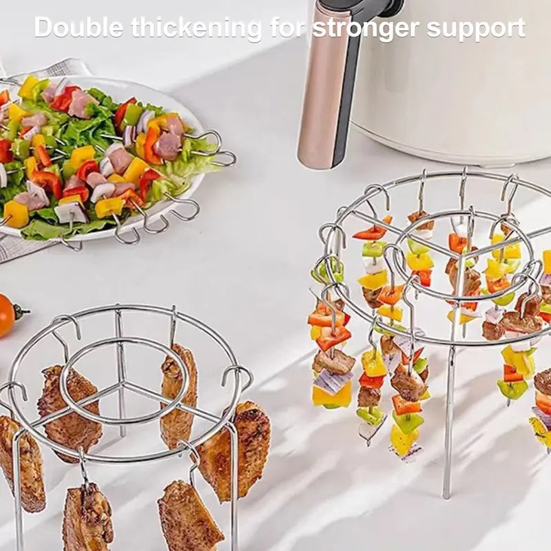 2 Counts Air Fryer Skewer Rack