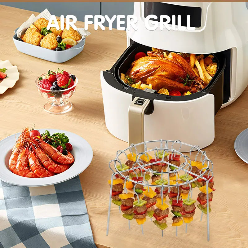 2 Counts Air Fryer Skewer Rack