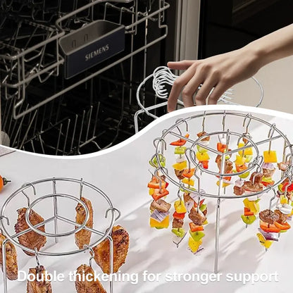 2 Counts Air Fryer Skewer Rack