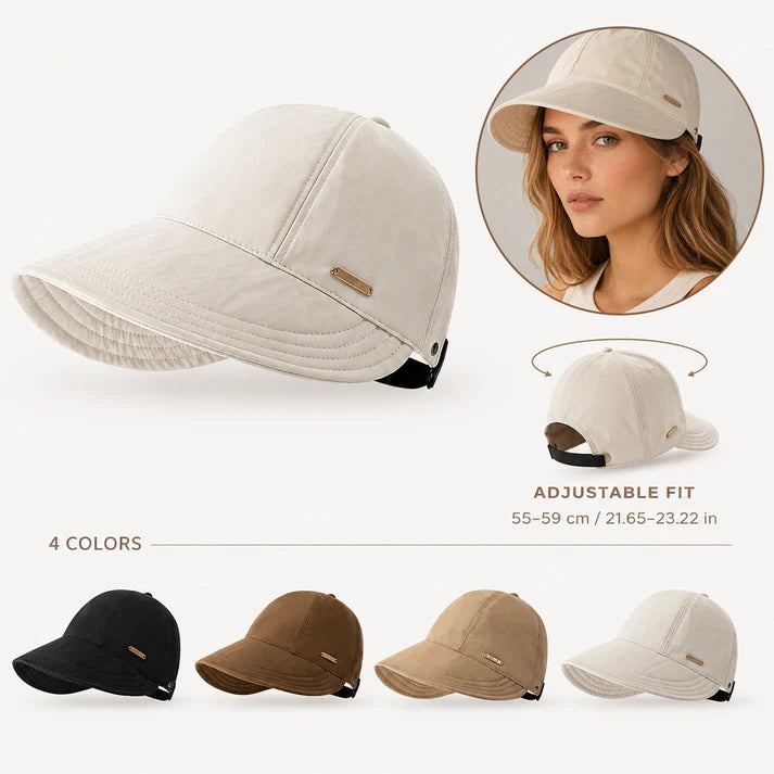 Women's Wide Brim Sun Visor Hat