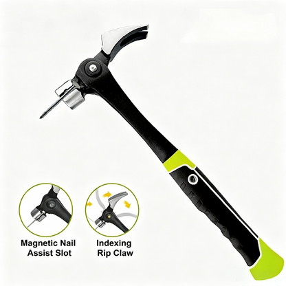Claw Hammer with Magnetic Nail Starter