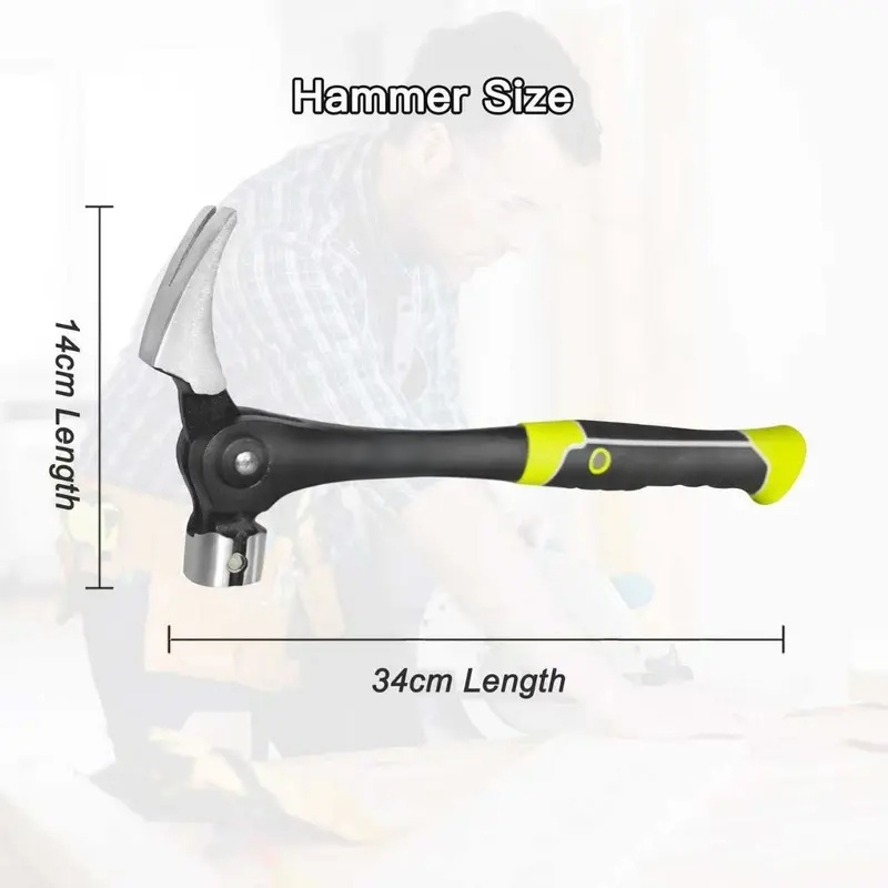 Claw Hammer with Magnetic Nail Starter