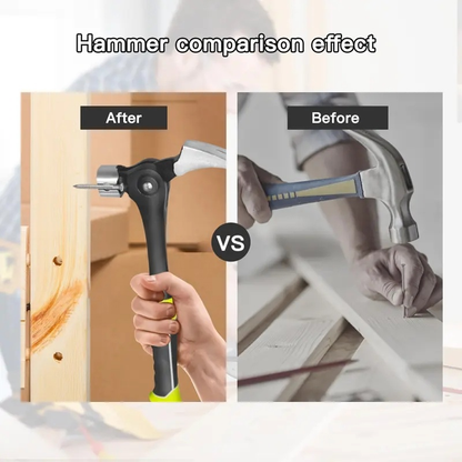 Claw Hammer with Magnetic Nail Starter
