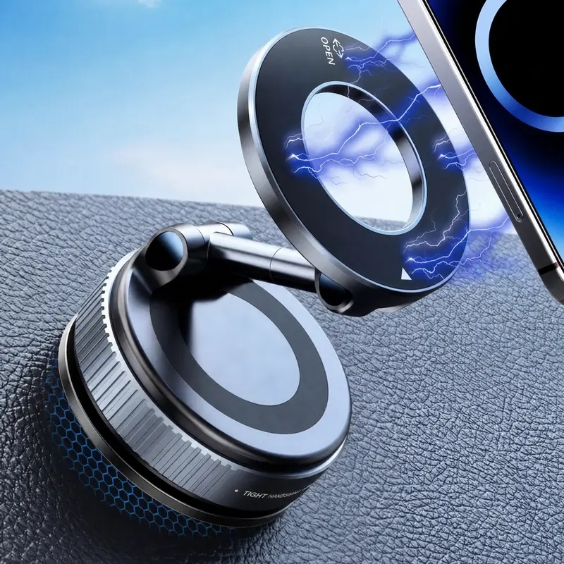 Foldable Magnetic Car Phone Holder