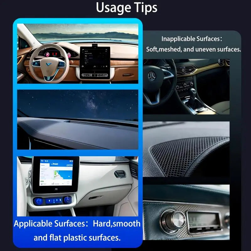 Foldable Magnetic Car Phone Holder