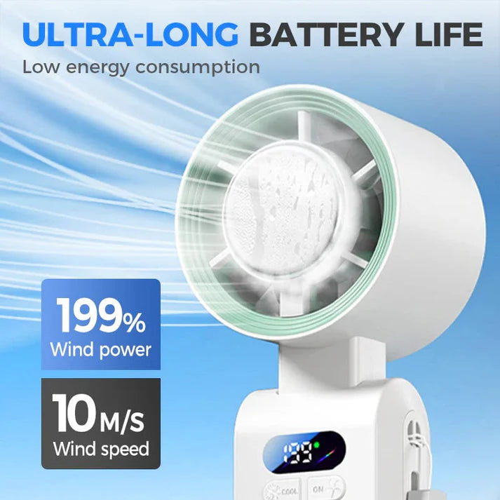 🔥🔥2026 Flagship 5-in-1 Foldable Handheld Cooling Fan