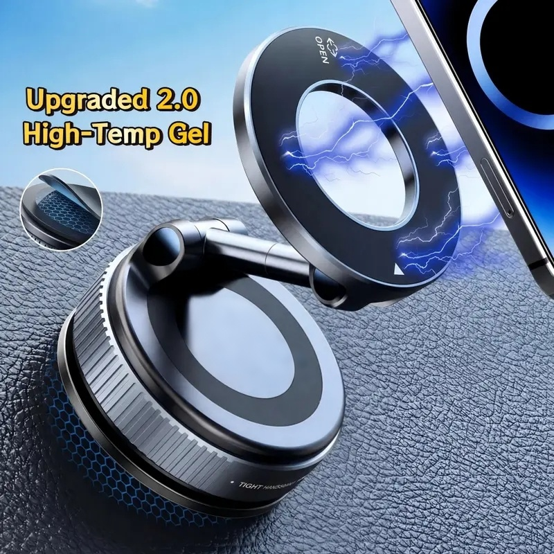 Foldable Magnetic Car Phone Holder