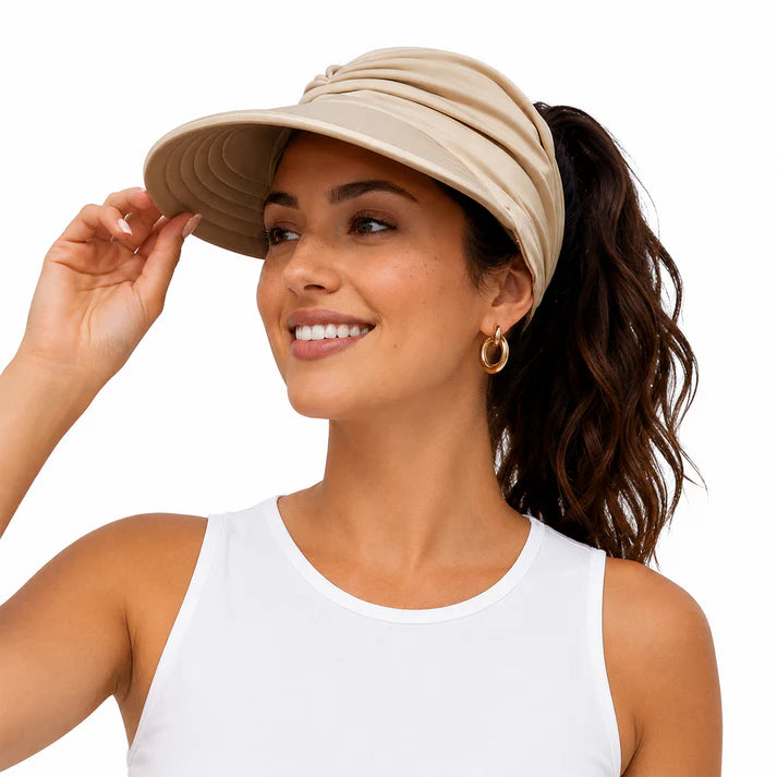 Women's UPF 50+ UV Protection Sun Visor Hat