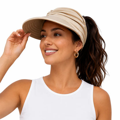 Women's UPF 50+ UV Protection Sun Visor Hat