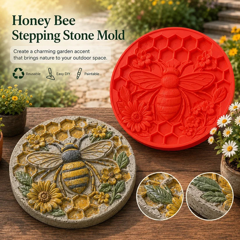 🌻 Reusable Sunflower Stepping Stone Mold