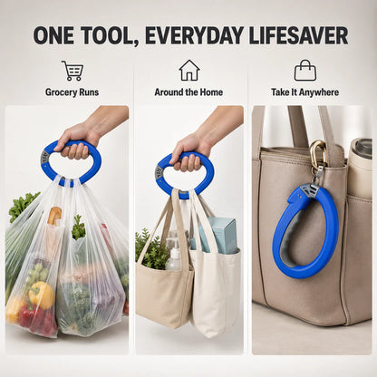 🛒 Grocery Bag Carrier Holder