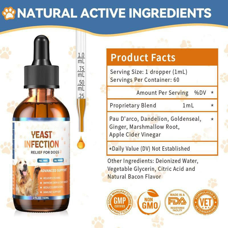 🐾 Dog Ear & Skin Relief Drops