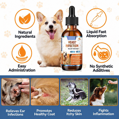 🐾 Dog Ear & Skin Relief Drops