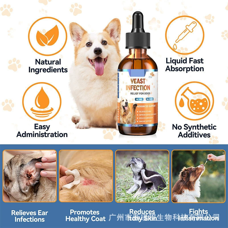 🐾 Dog Ear & Skin Relief Drops