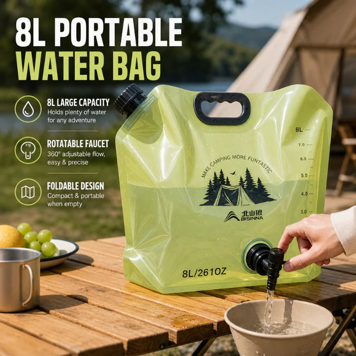 💧 8L Collapsible Water Bag