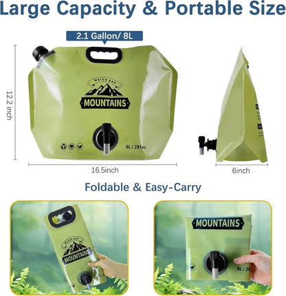 💧 8L Collapsible Water Bag