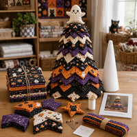 🎃 Halloween Patchwork Tree