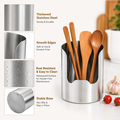 Stainless Steel Utensil Holder