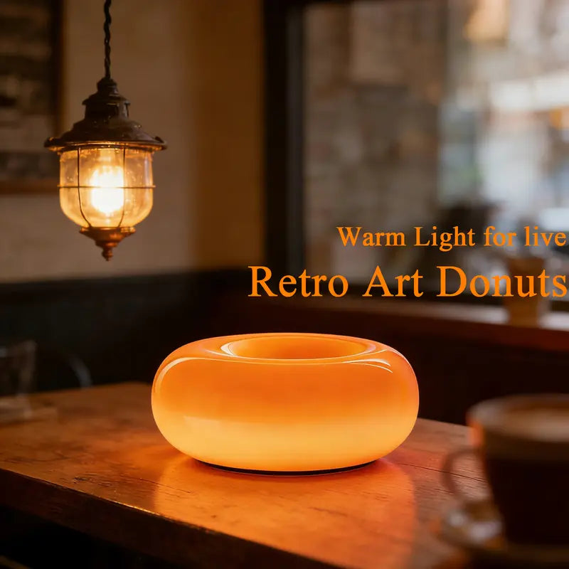 🍩 Cute Doughnut LED Night Lamp
