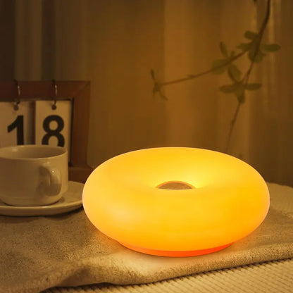 🍩 Cute Doughnut LED Night Lamp