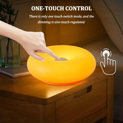 🍩 Cute Doughnut LED Night Lamp