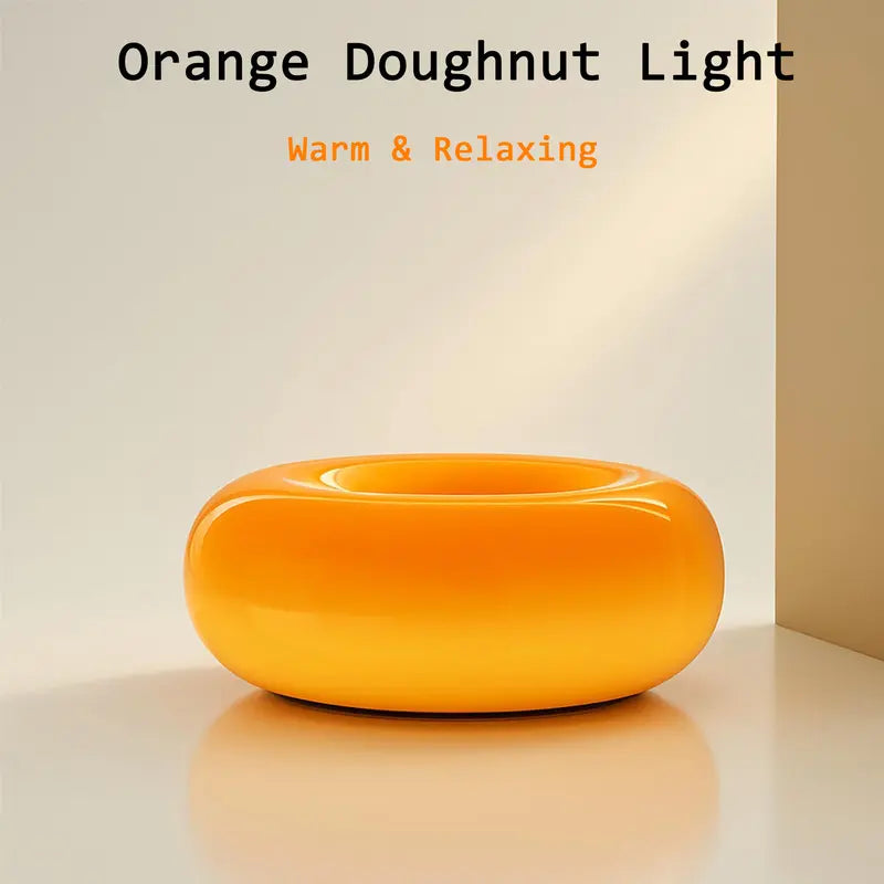 🍩 Cute Doughnut LED Night Lamp
