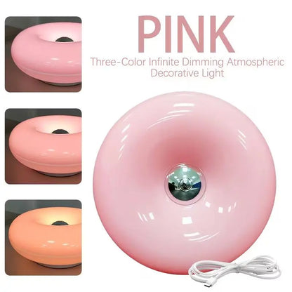 🍩 Cute Doughnut LED Night Lamp