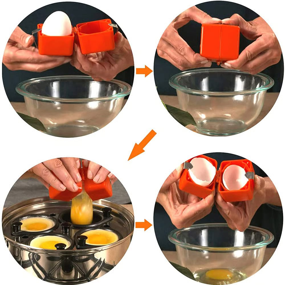 🍳 Quick Egg Cracker Tool – Open Hundreds Of Eggs Faster & Cleaner