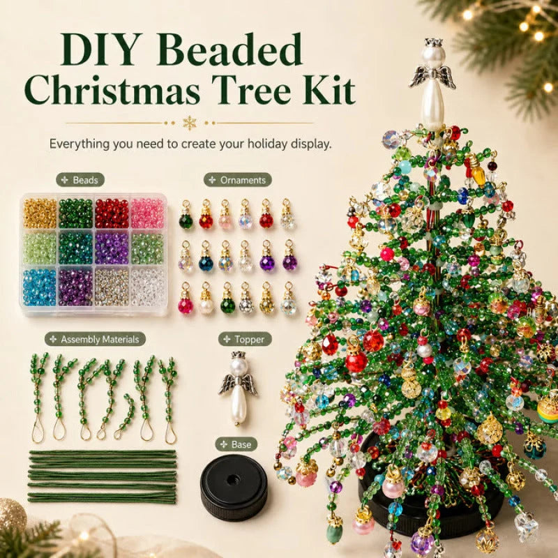 🎄 DIY Beaded Christmas Tree Kit