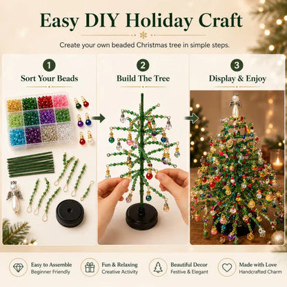 🎄 DIY Beaded Christmas Tree Kit