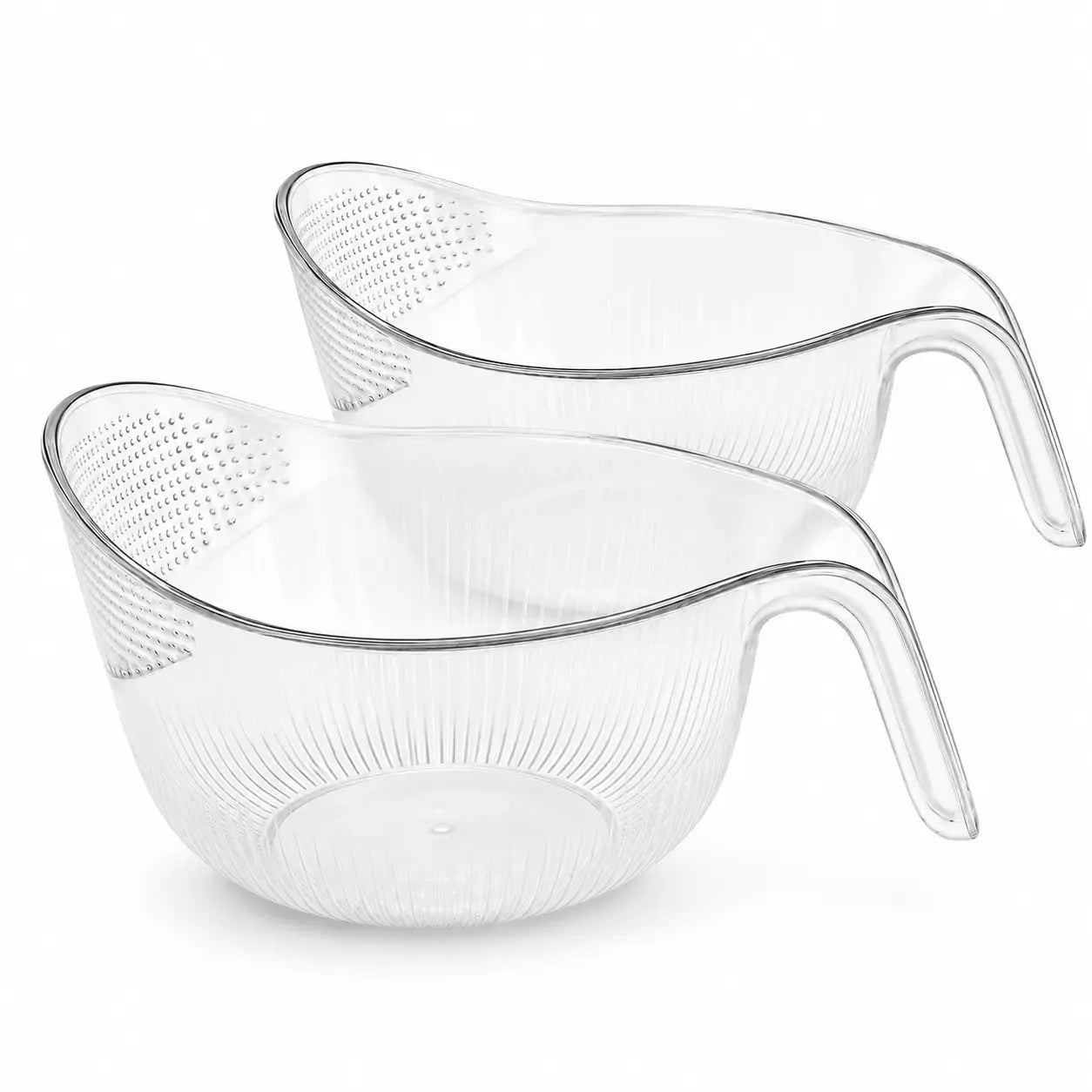 Aesthetic Multifunctional Rice Strainer with Handle for Rice, Fruits, Vegetables & Pasta