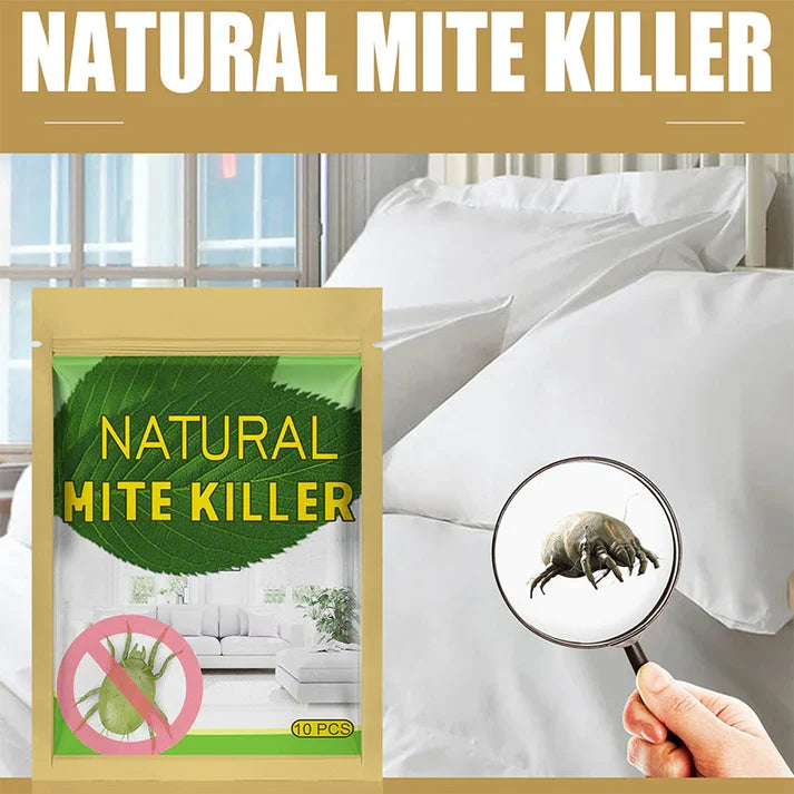 Natural Mite Control Sachet-Plant-based, non-toxic & safe around kids & pets