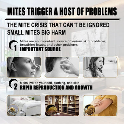 Natural Mite Control Sachet-Plant-based, non-toxic & safe around kids & pets