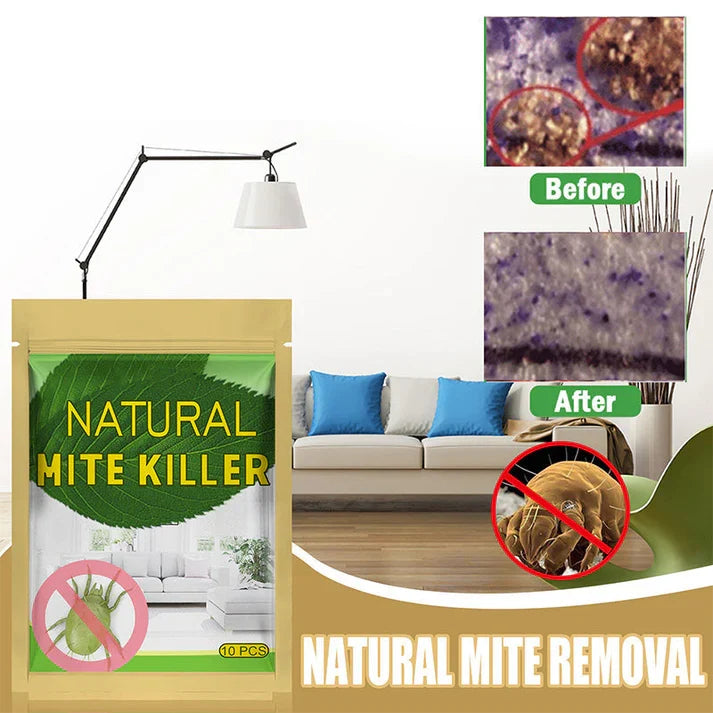 Natural Mite Control Sachet-Plant-based, non-toxic & safe around kids & pets